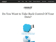 Tablet Screenshot of emmettglobal.com